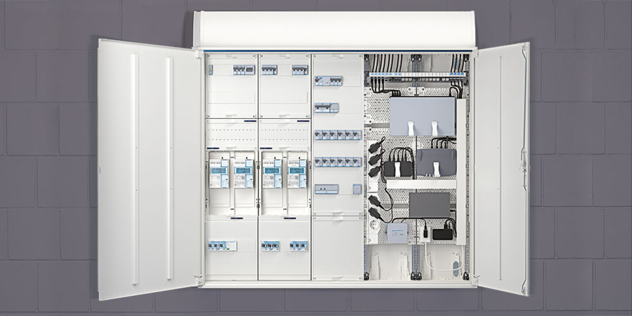 Technikzentrale bei Elektro Ruths Installationen GmbH in Mühltal