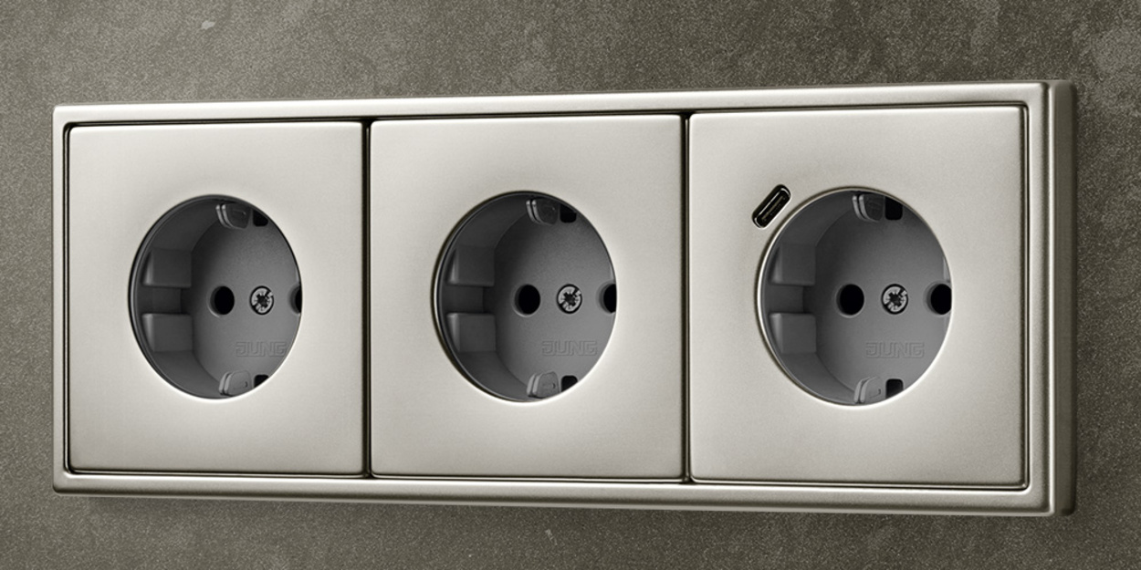 SCHUKO® Steckdosen mit USB bei Elektro Ruths Installationen GmbH in Mühltal