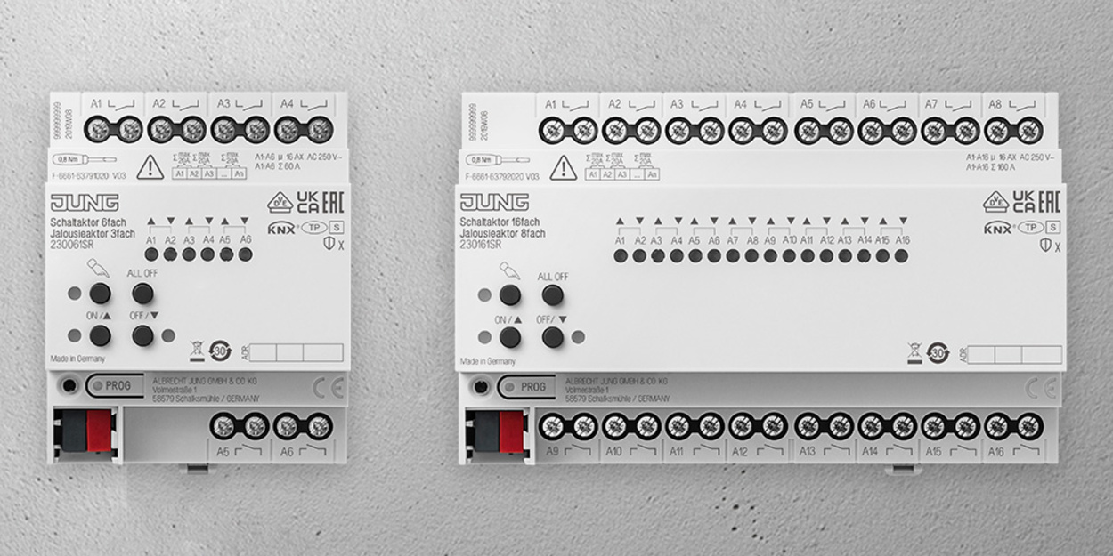 KNX Schalt- und Jalousieaktoren bei Elektro Ruths Installationen GmbH in Mühltal