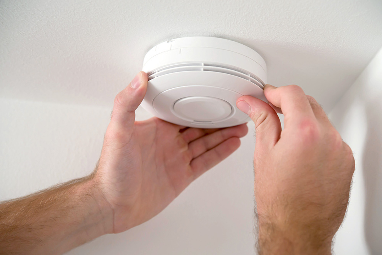 Rauchwarn­melder bei Elektro Ruths Installationen GmbH in Mühltal